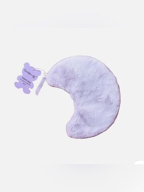 The Crème Shop ⭐️ Teddy Crescent Moon Plush Cosmetic Bag